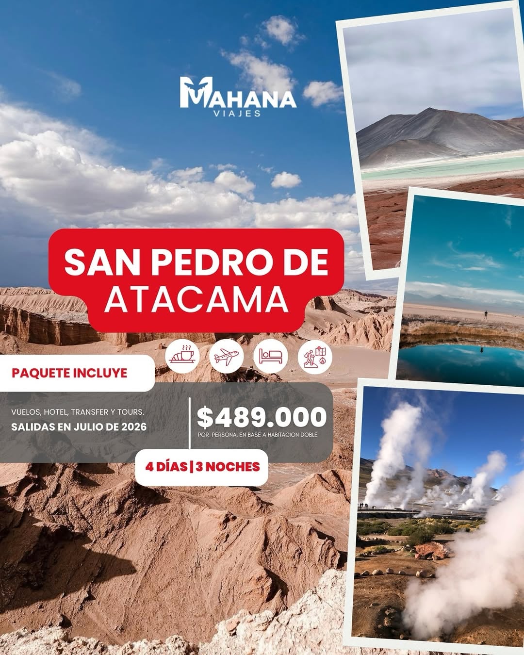 DESCUBRE LA MAGIA DE SAN PEDRO DE ATACAMA
